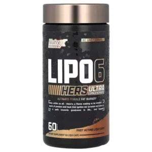 NUTREX LIPO 6 BLACK ULTRA CONCENTRATE 60 CAPS | ليبو 6 بلاك