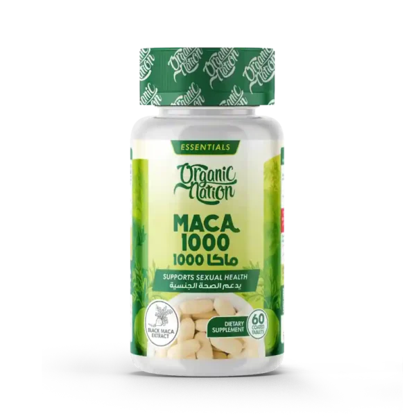 ORGANIC NATION MACA 60 TABLETS | ماكا 60 قرص