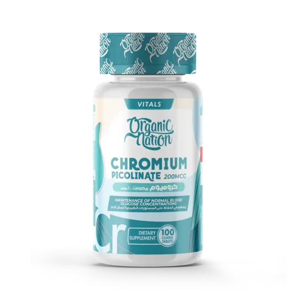ORGANIC NATION CHROMIUM 100 SERV | كروميوم 100 سيرف