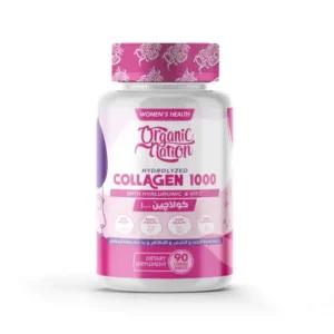 ORGANIC NATION HYDRO COLLAGEN 1000MG 90 TABLETS | هيدرو كولاجين