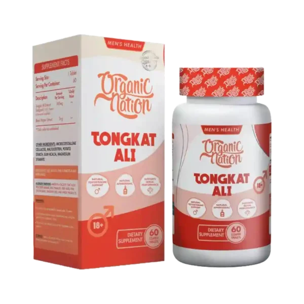 ORGANIC NATION TONGKAT ALI 60 TABLETS | تونغكات علي 60 قرص