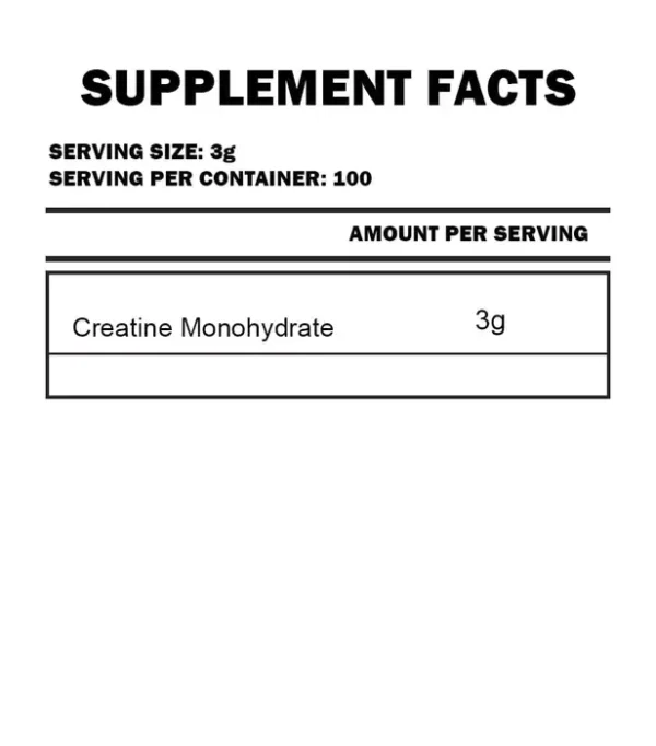 Quamtrax Creatine 100 Serv