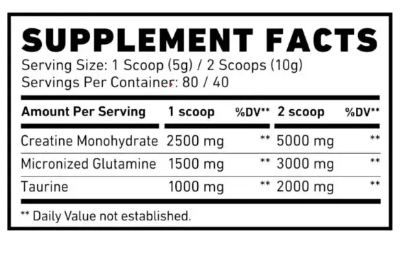 Skeleton Nutrition Signature Creatine C.G.T 80Serv