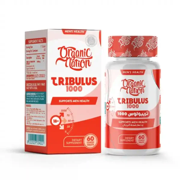 ORGANIC NATION TRIBULUS 60 TABLETS | تريبولوس 60 قرص
